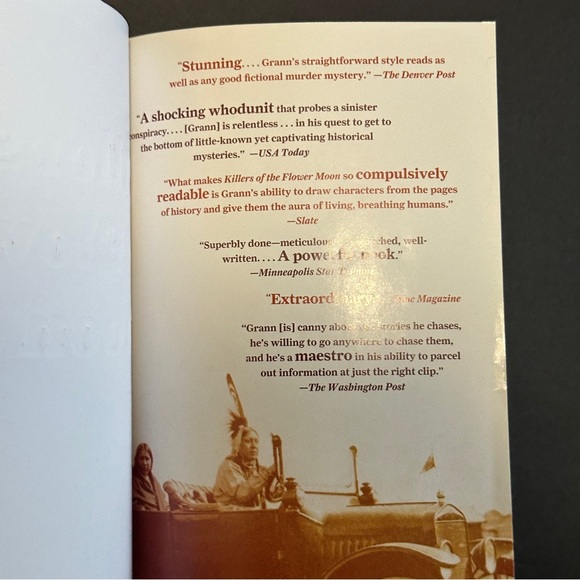 Killers of the Flower Moon by David Grann | Historical Fiction | Paperback Book - Picture 6 of 8